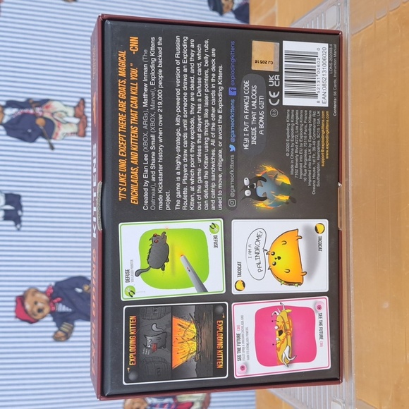 2020 Exploding Kittens Original Edition family card game - Picture 5 of 7